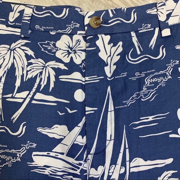 Vineyard Vines Classic Fit Breaker Shorts 7” Blue - Picture 4 of 12